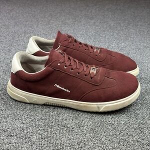 Barebarics Pulsar Barefoot Sneakers Burgundy Suede Wide Toe Box EU 41 Unisex